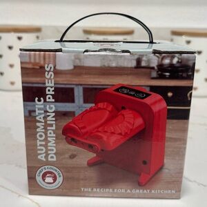 Chefs Counter Red Automatic Dumpling Press✨